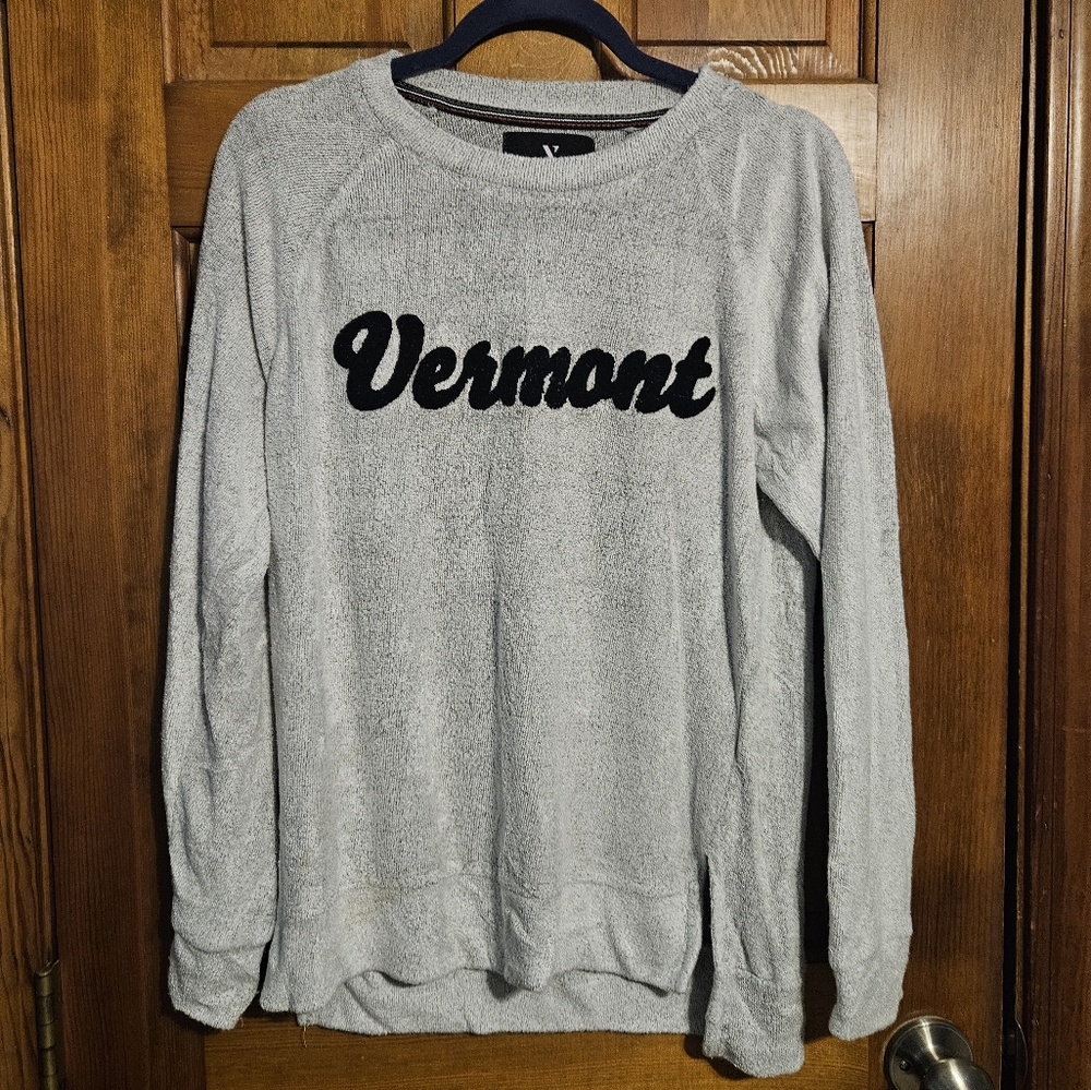 Vermont terry crewneck